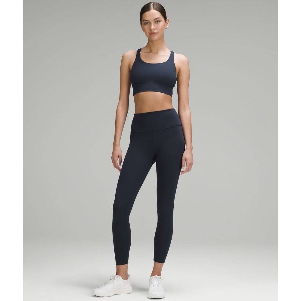 Lululemon Wunder Train High-Rise Tights 25” True Navy Sz 10 NWT